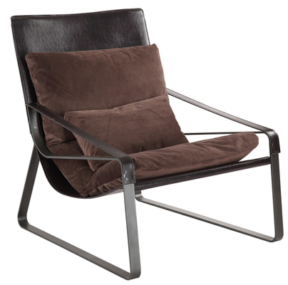 Vintage Lounger Single Modern Leisure Chair Good Load Bearing For Safety