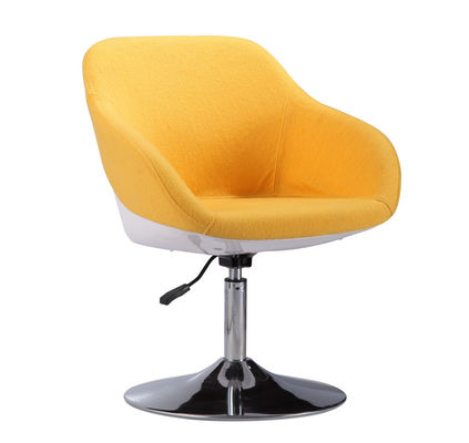 Wartelzitkamer Moderne het Dineren Stoelen, Lichtgele Moderne Draaistoel